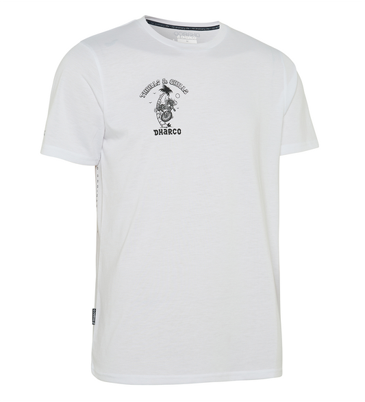 Men's Tech Tee | Thrills & Chills White
