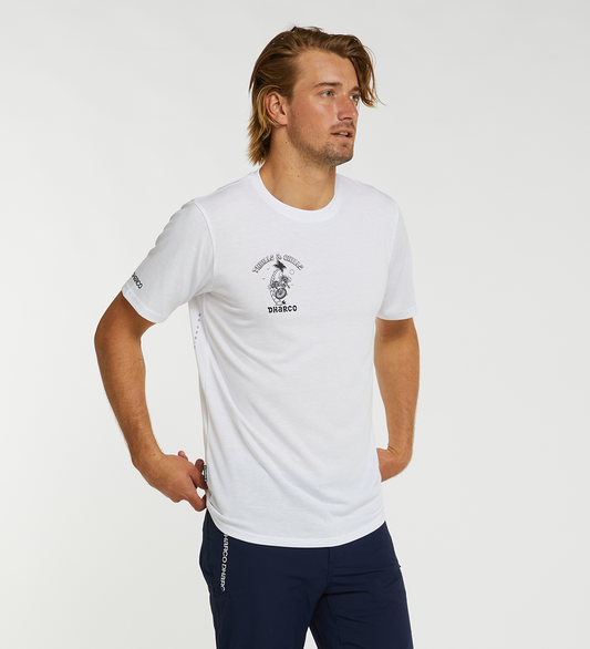 Men's Tech Tee | Thrills & Chills White