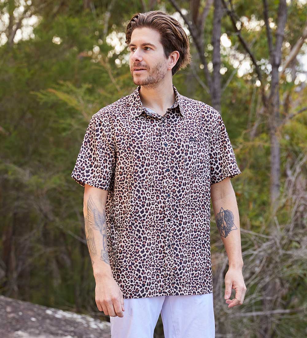 Men's Party Shirt | Leopard